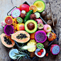 beautifulcuisines Fruit rainbows  (:@alphafoodie)