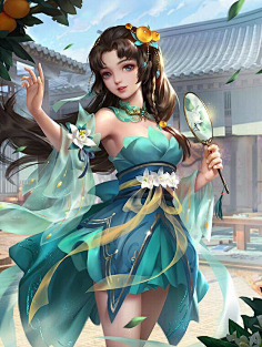 原画1胡车儿原画,糜芳&傅士仁,董承(高清版)_看图_新三国杀吧_百度