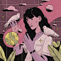 Illustration #3 : Compilation of my last digital artwork :)