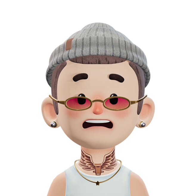 3d人头像