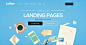 Landing Page: Create, Publish and Optimize for Free | Lander : Create and A/B test beautiful landing pages for your online marketing campaigns using an easy step-by-step process. 30-day Free Trial. No credit card required!