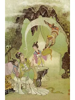 经典连环画   西游记 杨永青版_14_青瓷木偶_来自小红书网页版