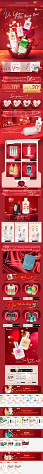 artwork Digital Art  Ecommerce landing page Love perfume Shopee shopeevietnam store valentines