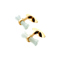 林曉同設計師珠寶 LIN SHIAO TUNG JEWELRY<br/>以東方「竹」的優雅外觀與雅緻態度彰顯君子品格，並擷取「翡翠」特有的東方意涵，運用擅長的極簡線條，完美詮釋出竹節與翡翠的時尚風貌與現代文人雅士的品味。而袖釦不僅能讓看似平凡的襯衫表現「同中求異」的個人風格，更能彰顯男性的自信態度與時尚魅力。