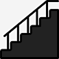 楼梯遮蔽物房间图标_88ICON https://88icon.com 楼梯 遮蔽物 房间 放大镜 实验室 家庭 免提 分析