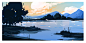 My 21 Days (wip) : Various practice landscapes.