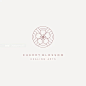 Cherry blossom healing arts | Logo inspiration minimalist with neutral color tones | Branding by Studio Antheia / Morgan Parsons