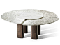 Round marble table JANE | Round table by Poltrona Frau