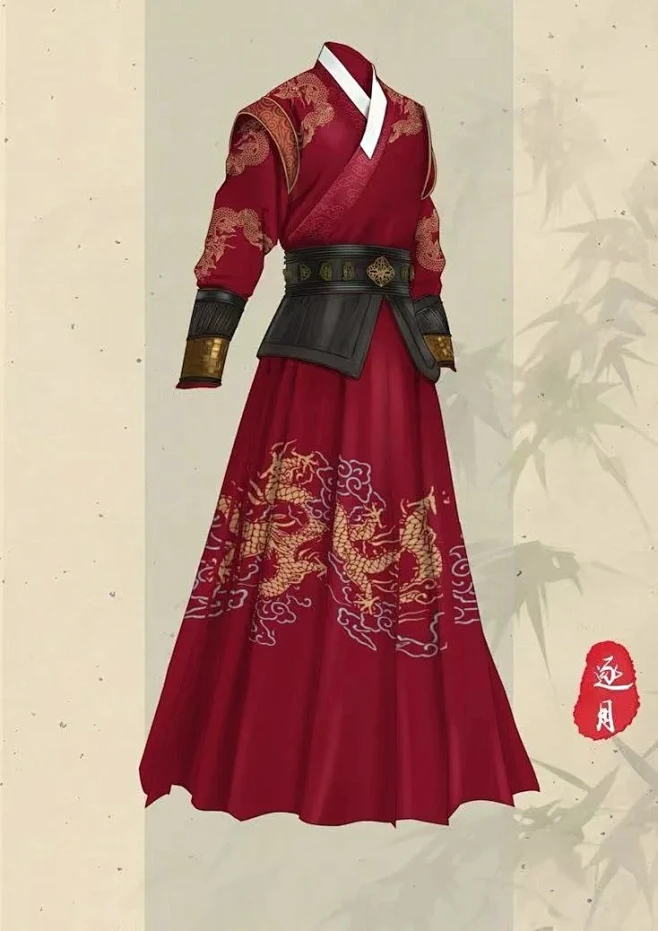 古风服饰21—中国古代男子服饰合集（二） - 小红书-花瓣网