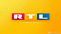 德国 RTL 电视台（RTL Television）重新设计频道 LOGO，新台标保留了 RTL 完整的品牌元素，如典型 RTL 颜色红黄蓝以及“RTL”白色的文字。#求是爱设计#