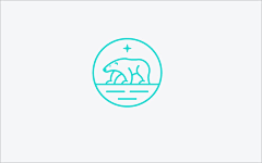 起个名字太费劲采集到版式设计-VIS-线描logo