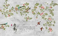 鸟语花香  - 源文件下载【酷图网】工笔花鸟,手绘花鸟,水墨梅花,鸟语花香,花鸟图,梅花背景墙,中式背景墙,国画花鸟,花鸟背景墙,新中式花鸟,电视背景墙,中国风,手绘工笔花鸟,花鸟壁纸,素雅花鸟背景,禅意花鸟,水墨山水,山水意境,中式花鸟,大理石石纹,大理石背景墙,简约时尚壁纸,客厅背景墙,古典背景墙,沙发背景墙,