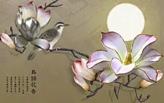 鸟语花香 【酷图网】背景墙,背景,3D背景墙,手绘背景墙,现代简约,中国风,新中式,中式背景,新中式背景墙,水墨画,水墨山水画,壁纸,壁画,壁画背景墙,电视背景墙,立体背景墙,欧式风格,简约风格,风景,风景壁画,风景背景墙,中国风背景,新中式背景,中式风格,现代背景墙,背景素材,手绘,创意背景,抽象背景,抽象画,手绘画