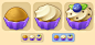 Isometric Casual Cupcake Icons