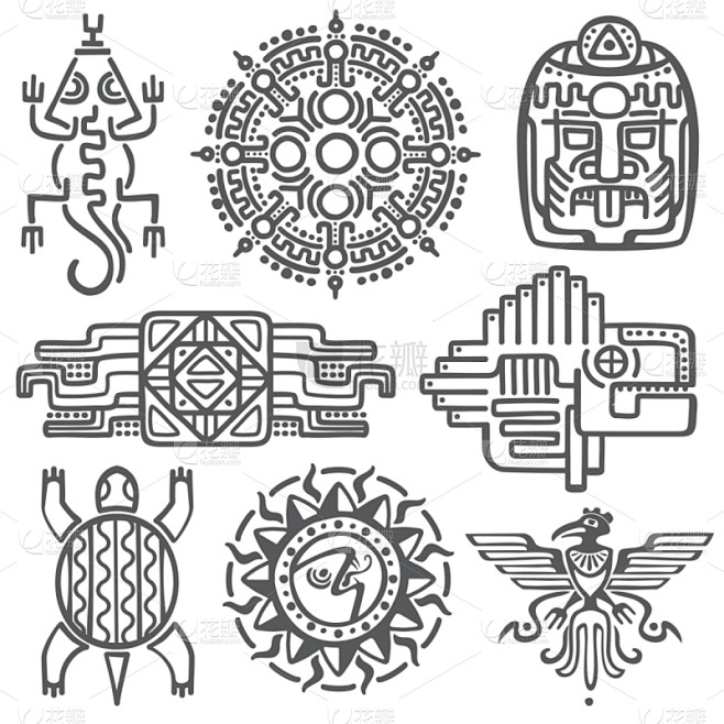 墨西哥,美国人,神话,过去,符号,华丽的...