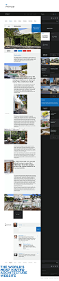 Archdaily - Redesign Study on Behance