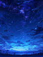 可商用素材|夜空流星 - 小红书