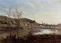 Ville d'Avray, the Large Pond and Villas - Camille Corot - WikiPaintings.org