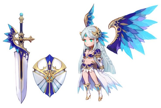 2/3/5头身日韩魔幻角色综合 原画参考...