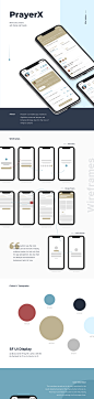 UI/UX/Interaction Design for Social Praying Mobile App : PrayerX is a mobile app created to digitalise communal prayers and bring technology touch in the lives of religious people.User interaction was the most complex part of the work. Praying audience va