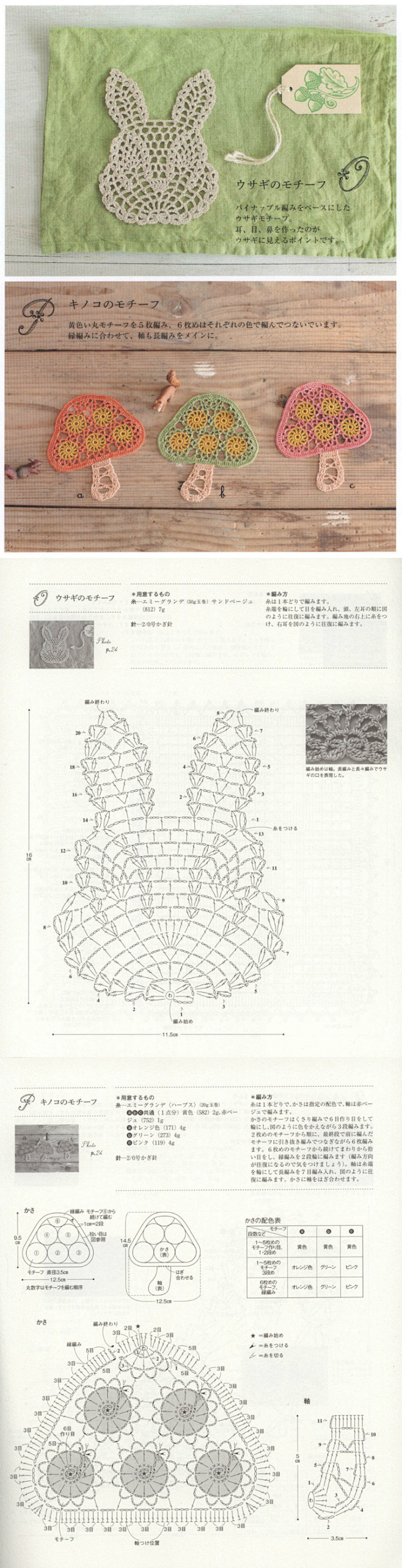 【蕾丝钩编の妆点】- #图解# #DIY...