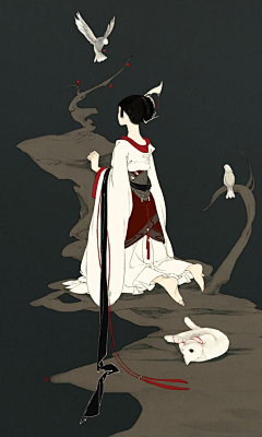 Winnnner采集到衣袂飘飘，云鬓扰扰 {美人图}