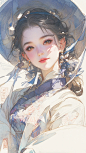 AI绘画｜一季清风拂柳颜 - 小红书