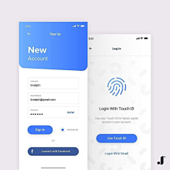 星晴部落格采集到app UI界面