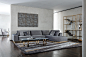 2 seater sofa modular for Charisma sectional | Giorgio Collection