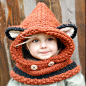 baby fox hat