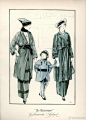 19世纪末，维多利亚时代，爱德华时代欧洲服装插画 第一部分
服装参考/服装设计/英国/法国/女装/帽子/服饰 ​​​​