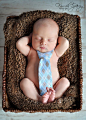 Handsome Newborn2 years Adjustable Tie READY TO by HowMuchILoveYou, $12.50