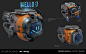 Stormland Concept Art, Darren Quach : I worked as a contract concept designer with Insomniac Games on the Stormland project that was built for the Oculus Rift VR system. During production, I worked extensively with the team to provide sketches and renderi