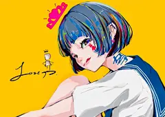 一眼惊艳的人物角色插画！采集@庄小七