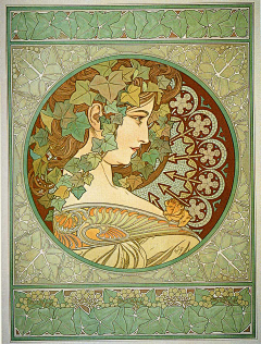 ●┃●采集到Mucha, Alphonse