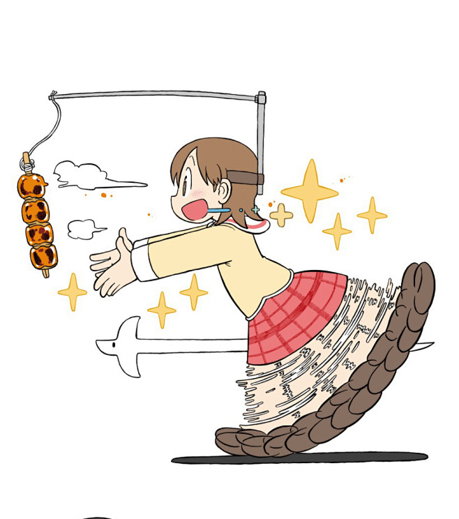 漫画「日常」× 伊势崎市 的一组联动新绘...