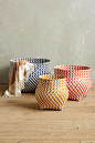 Wassily Textured Woven Baskets : Wassily Textured Woven Baskets