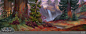 World of Warcraft: Dragonflight - Environment Concept Art