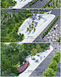 085现代口袋公园路口街角雕塑景观设计lumion9场景CAD平面su模型-淘宝网