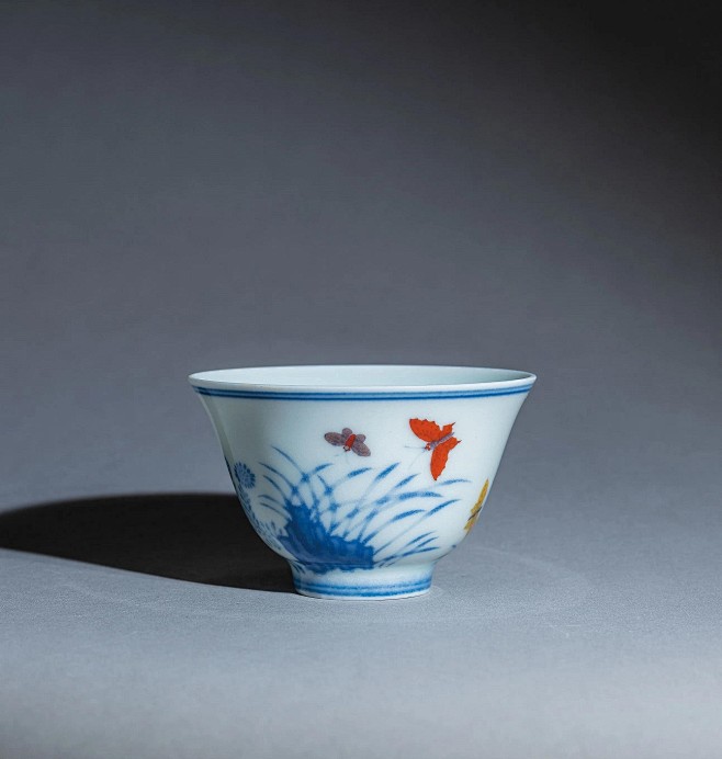 明-明成化斗彩三秋杯