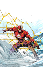The Flash #767 Endless Winter, Hicham Habchi : Variant Cover The Flash #767 Endless Winter event.
I had the pleasure to do a little contribution to the Endless Winter event for the DCComics and with other talented comic artists.