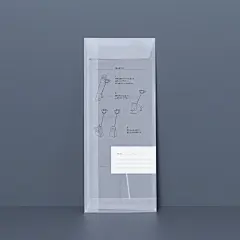 hanategami C : 組み立てると一輪挿しのようなインテリアになるレターセットです。

使い方
①台紙左上の罫線部分にメッセージを書きます。（この部分が組み立てた際に前面になります。）
②セットの封筒に送り先・送り元を記入し、切手を貼ってポストに投函してください。

封筒の裏面に組み立て方が書いていますので、受け取った方はどなたでも簡単に組み立てることができます。

※本体と封筒のセットとなります。
※複数の商品が写っている画像がありますが、一つのお値段です。
※他の商品と同時にご購入いただいた場