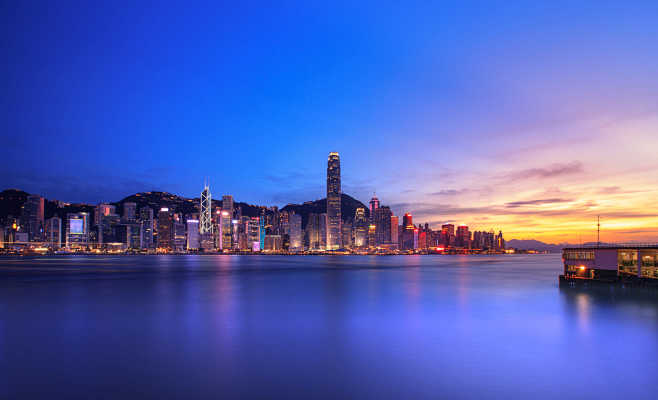 Hong Kong Island vie...