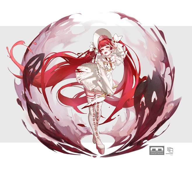 曼奇异想世界同人立绘 xf
