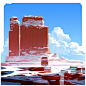 Square landscapes 2, Anton Fadeev : Practice