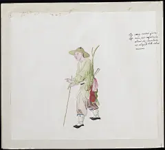 清末各样人物图册.十二册.二百八十八幅.水粉.外销画.约1773-1776年_页面_154