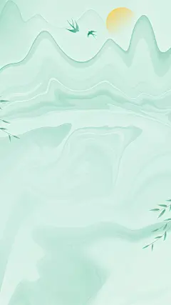 企业商务清明节放假通知带日历排版手机海报