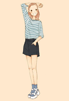一树春秋゜采集到女生日常穿搭
