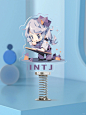 INTJ 建筑师 弹簧摇摇乐立牌