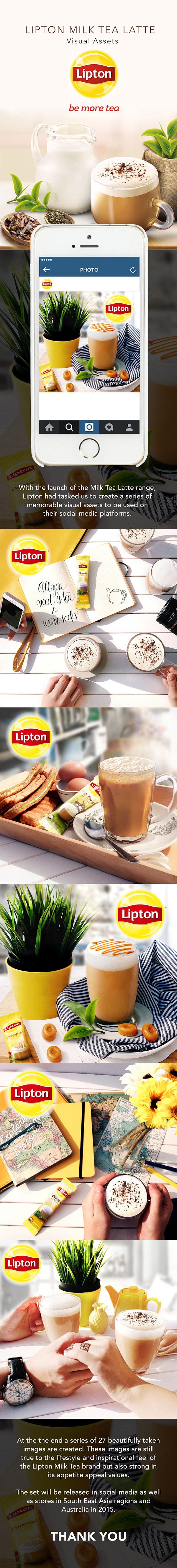 Lipton Milk Tea Latt...